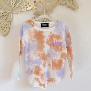 Tiny Whales Pastel Tie Dye Tee
